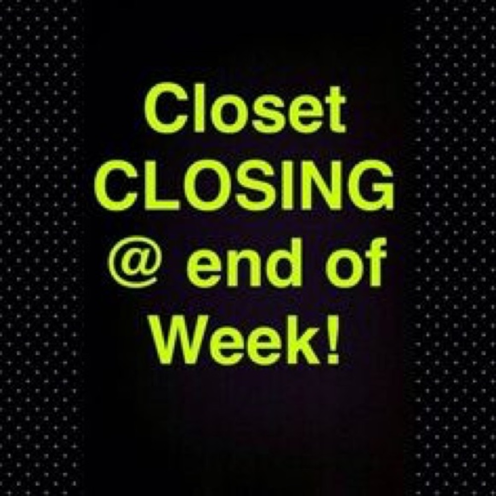 Closet closing offers being accepted
